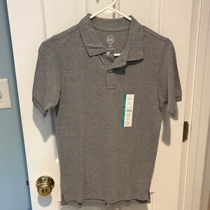 Gray Polo Shirt